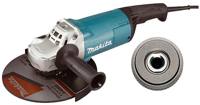 

Угловая шлифмашина Makita GA9060Q + быстрозажимная гайка (GA9060Q)