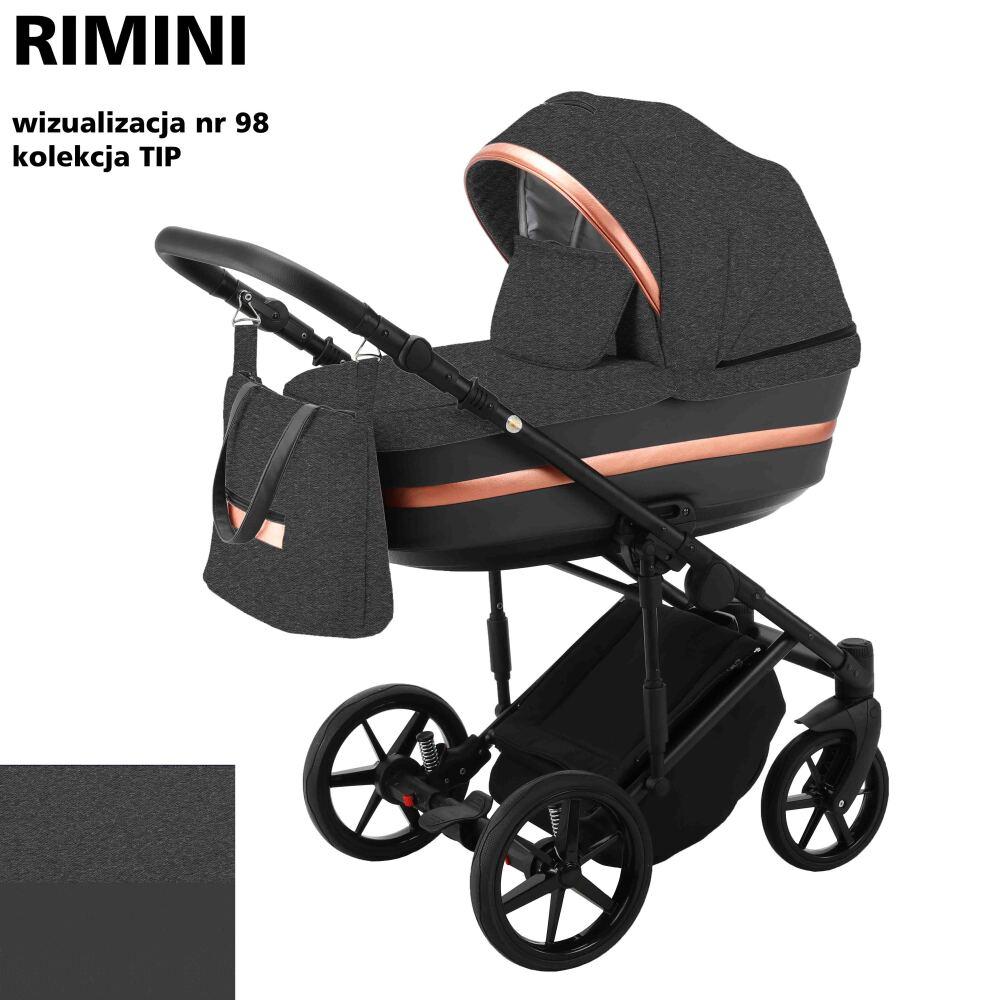 

Коляска 2 в 1 Adamex Rimini Tip RI-98, Белый