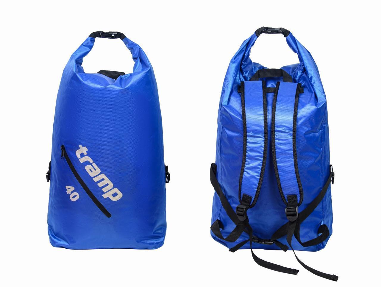 

Герморюкзак Diamond Rip-Stop 40л Tramp TRA-257 синий