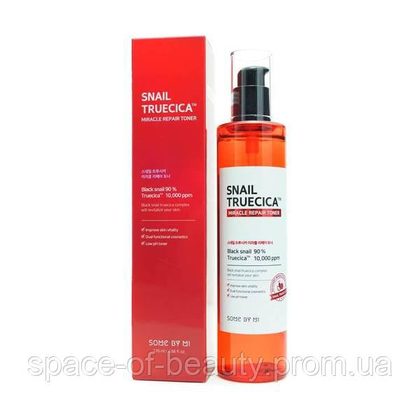 

Восстанавливающий тонер с муцином чёрной улитки Some By Mi Snail Truecica Miracle Repair Toner 135 ml