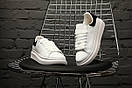 Кросівки жіночі чоловічі Alexander McQueen Black/White, фото 2