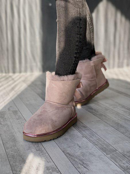 

Женские модные угги UGG, два цвета 37, Розовый