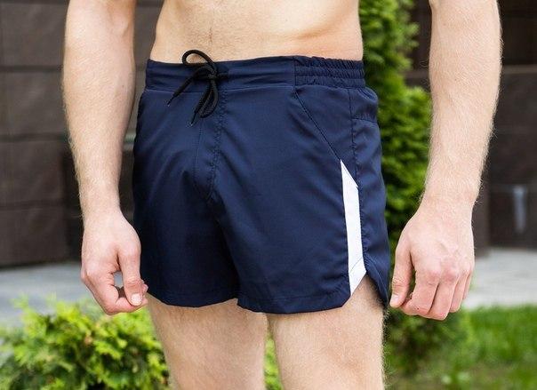 

Мужские пляжные плавательные шорты Pobedov swimming shorts, 4 цвета S, Синий