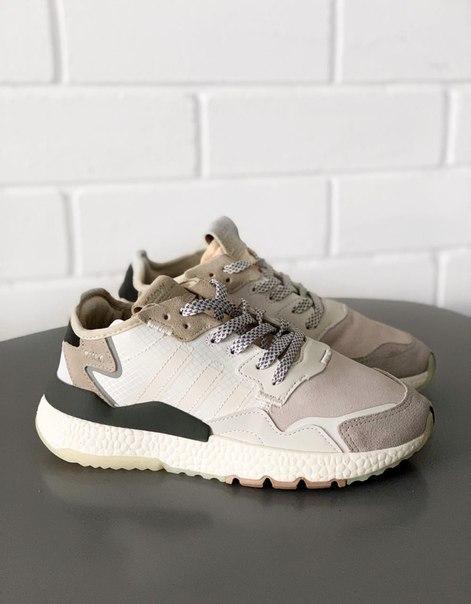 

Женские кроссовки Adidas Nite Jogger из замши и текстиля