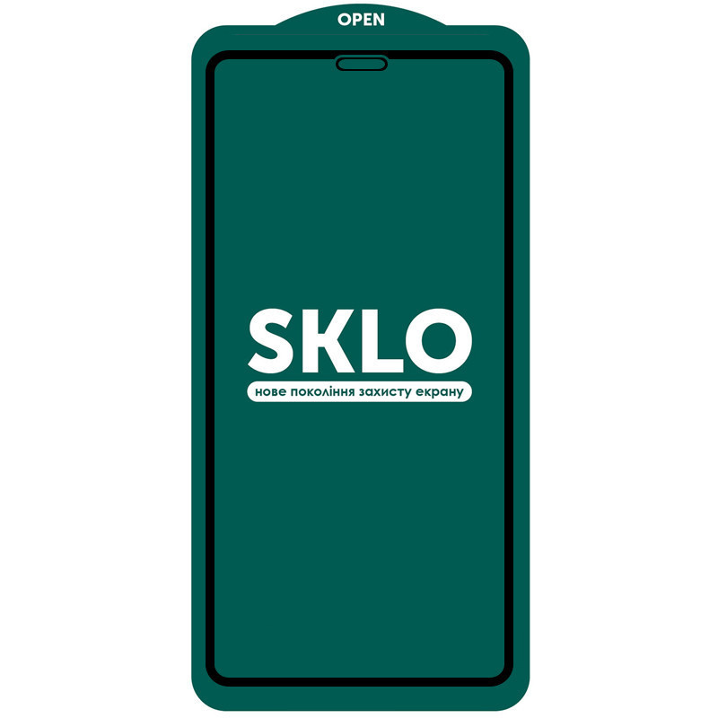 

Защитное стекло SKLO 5D (full glue) (тех.пак) для Apple iPhone 12 Pro / 12 (6.1"), Черный