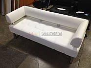 Офісний диван в офіс Стронг (MebliSTRONG) - білий матовий, фото 5