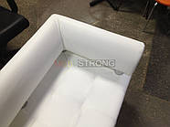 Офісний диван в офіс Стронг (MebliSTRONG) - білий матовий, фото 6