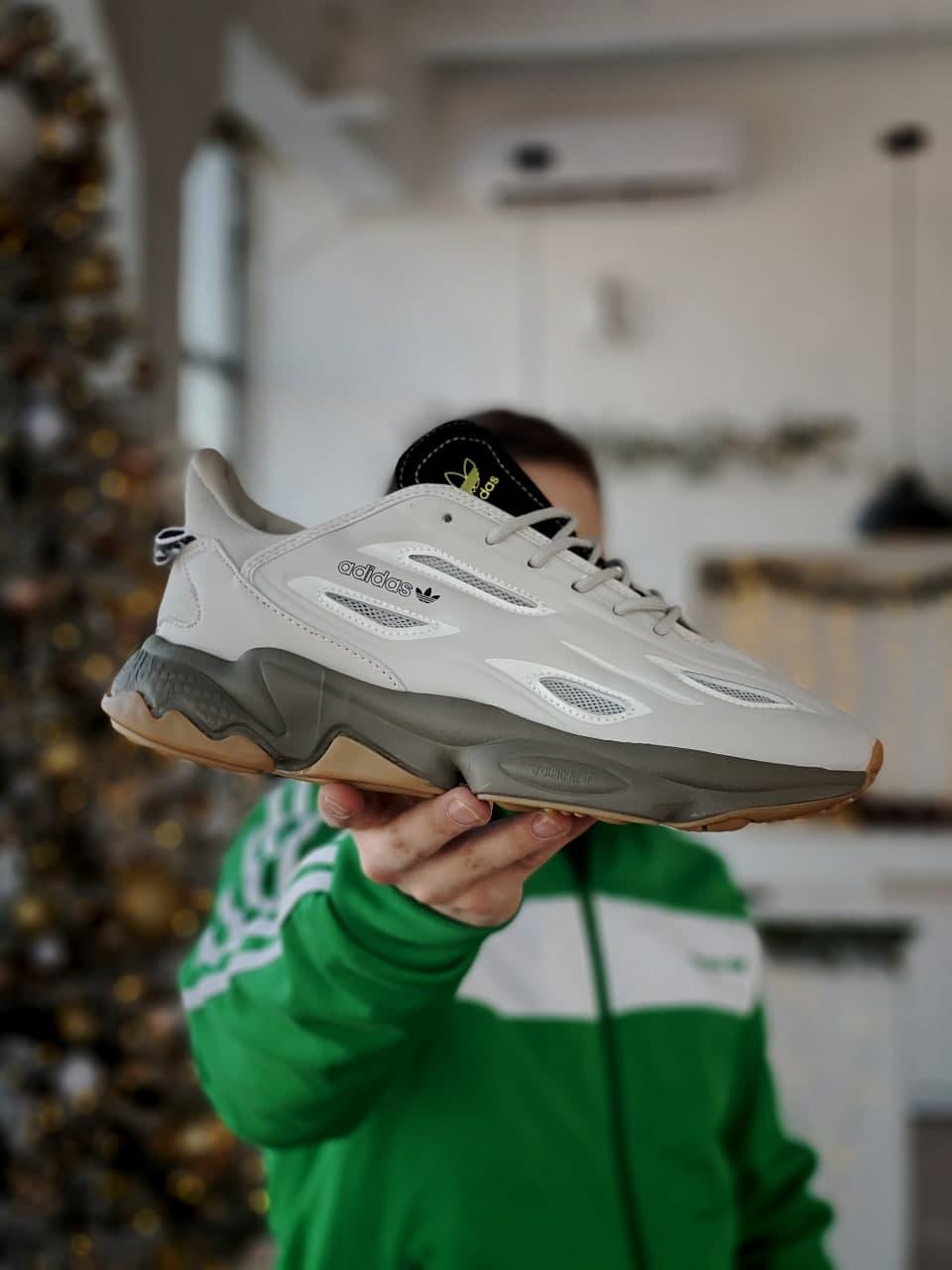 

Мужские кроссовки Adidas Ozweego Grey / Адидас Озвиго Селокс Серые 43, Серый