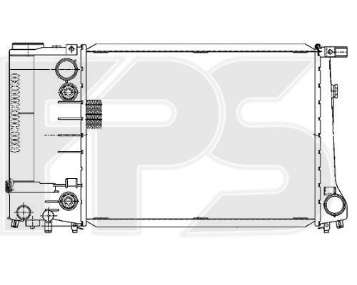 

Радиатор охлаждения двигателя BMW (FPS) FP 14 A47