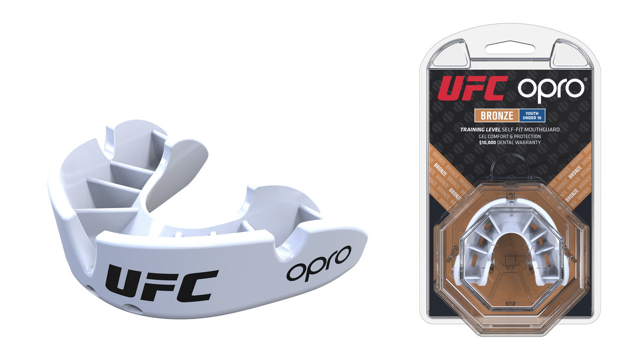 

Капа Opro Junior Bronze Ufc Hologram White SKL24-145163