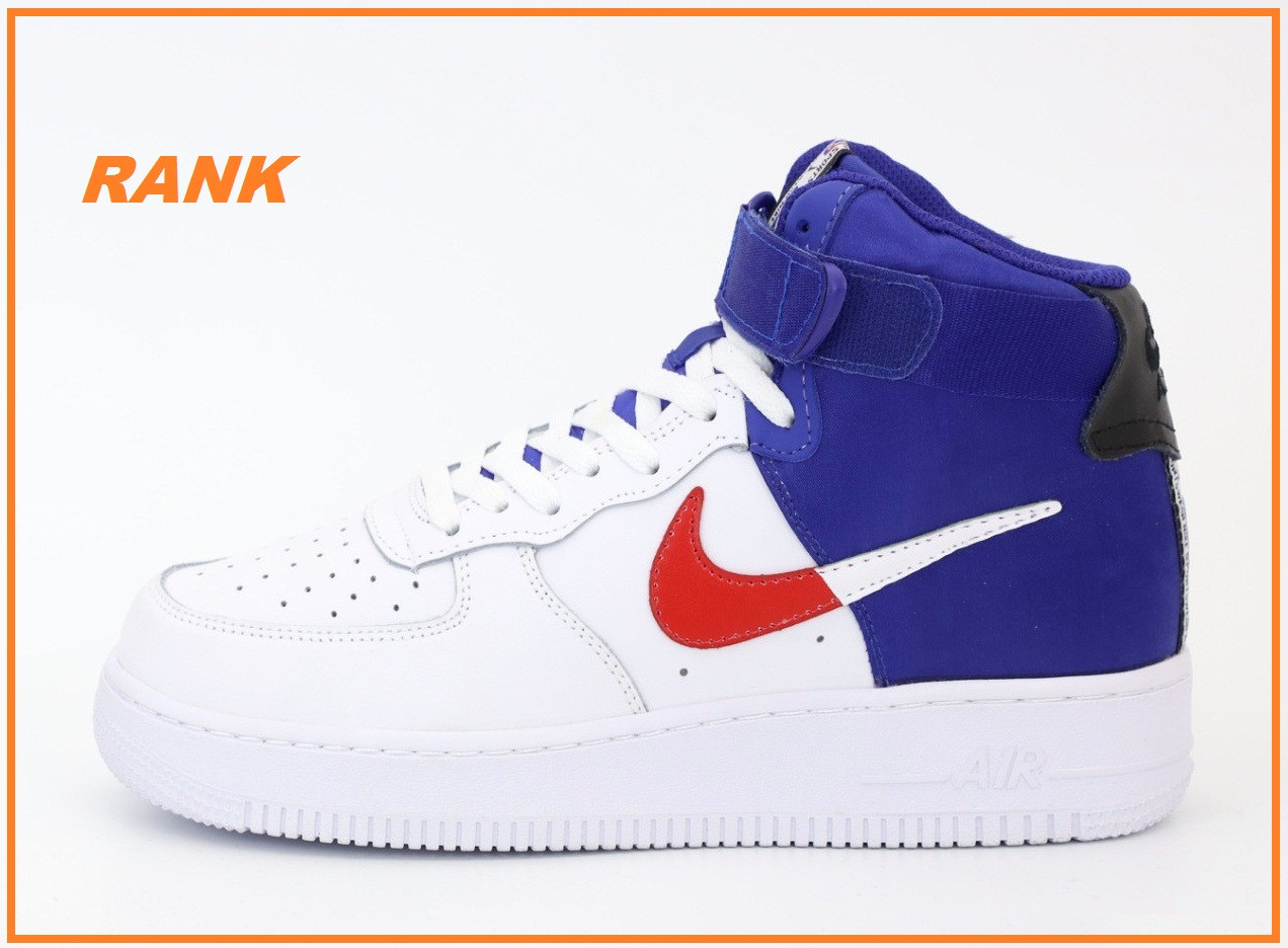 

Кроссовки мужские Nike Air Force 1 в стиле Найк Аир Форс 1 Кросівки чоловічі Найк Аір Форс високі 43, Белый