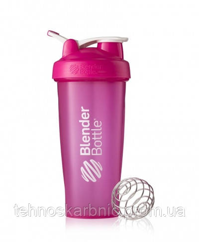 

Шейкер спортивный BlenderBottle Classic Loop 820ml Pink SKL24-144966