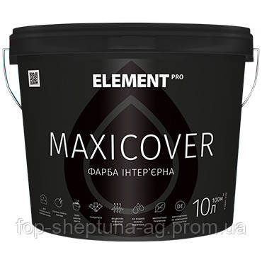 

Интерьерная высокоукрывная краска Element Pro Maxicover, Белый