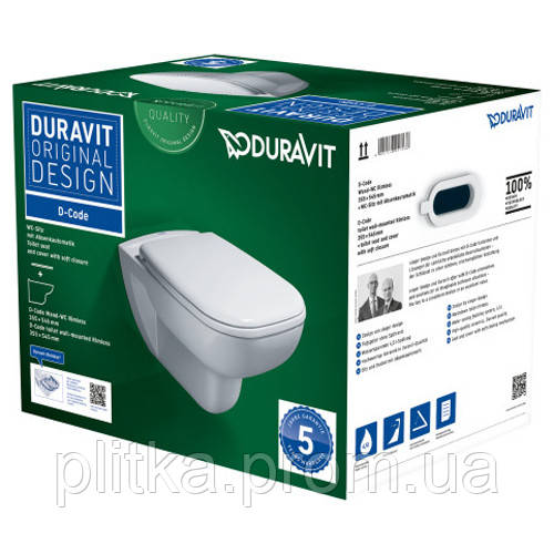 

Унитаз Duravit D-Code 45700900A1