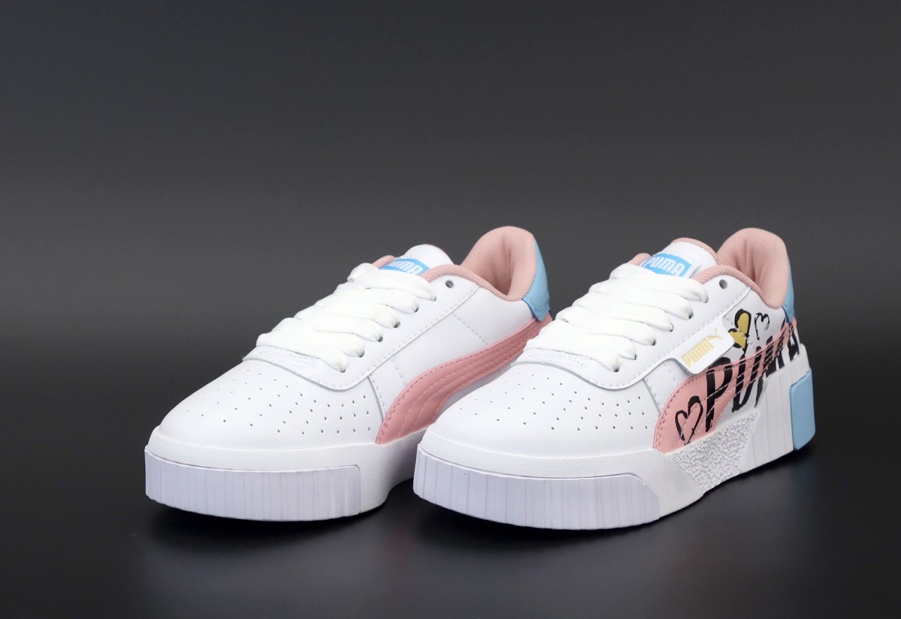 

Женские белые Кроссовки Puma Cali 40, Белый