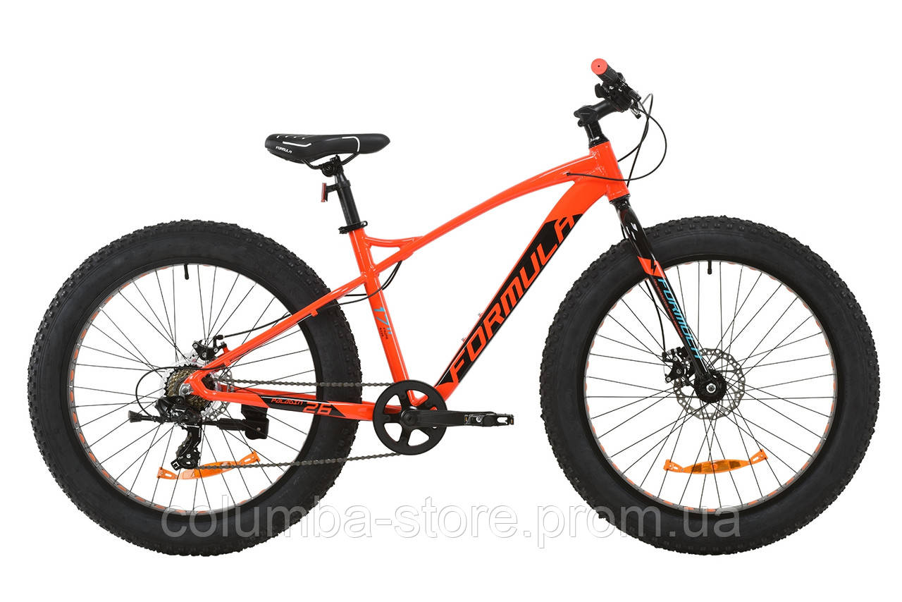 

Велосипед 26" Formula PALADIN DD 2020 (красно-черный с бирюзовым)