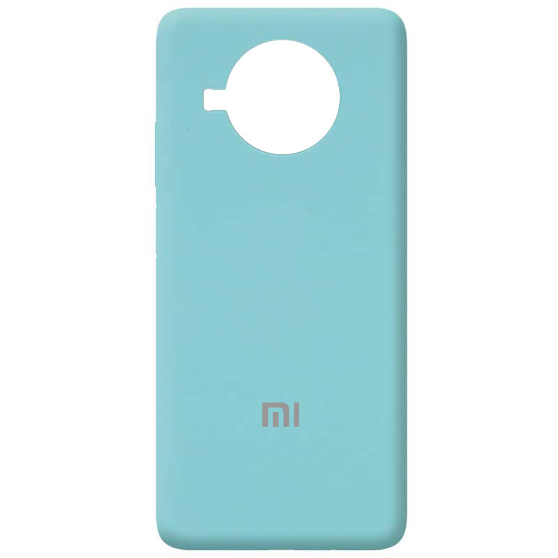 

Чехол Silicone Cover Full Protective (AA) для Xiaomi Mi 10T Lite / Redmi Note 9 Pro 5G, Бирюзовый / ice blue