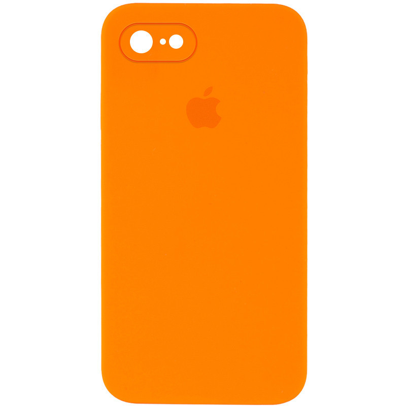 

Чехол Silicone Case Square Full Camera Protective (AA) для Apple iPhone 6/6s (4.7"), Оранжевый / bright orange