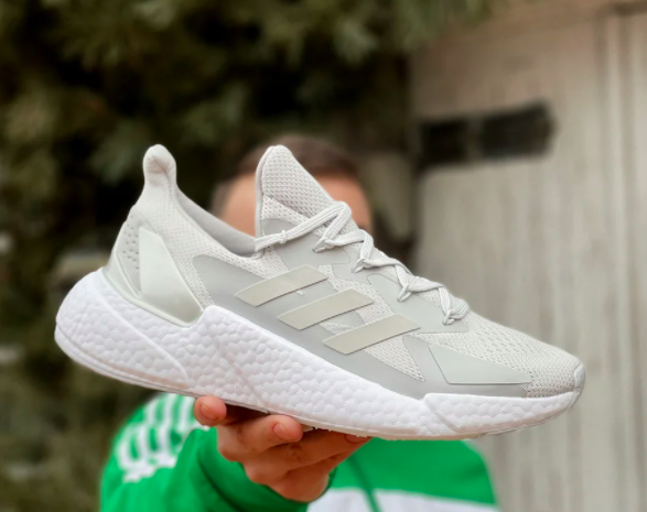 

Кроссовки мужские Adidas X9000L4 бежевые, Адидас, текстильные, прошиты, рефлектив. Код Z-3207, Бежевый
