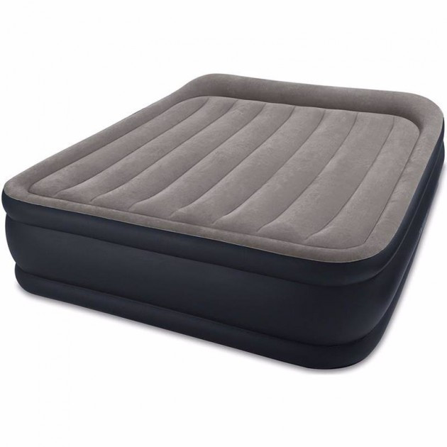 

Двуспальная надувная кровать Intex 64136 Deluxe Pillow Rest Raised Airbed (152 x 203 x 42 см) + встроенный