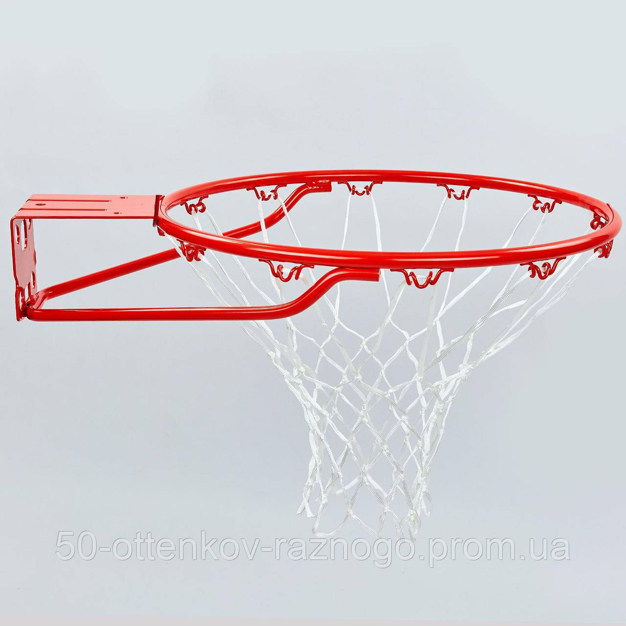 

Кольцо баскетбольное SPALDING 7811SCNR STANDARD (d кольца-46см, в ком.кольцо-металл, сетка-нейлон,болты