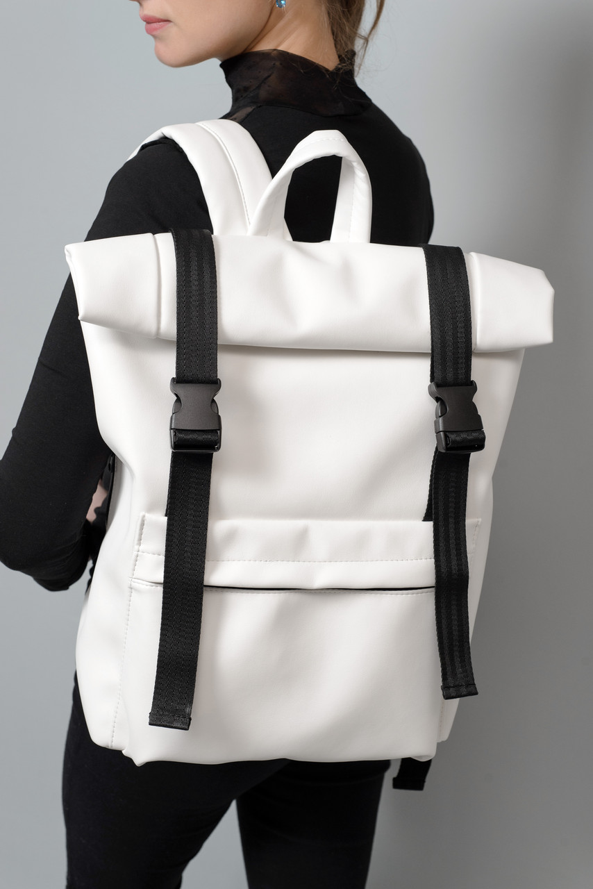 

Рюкзак ролл Sambag унисекс RollTop LSH Белый 24211008, КОД: 2375543