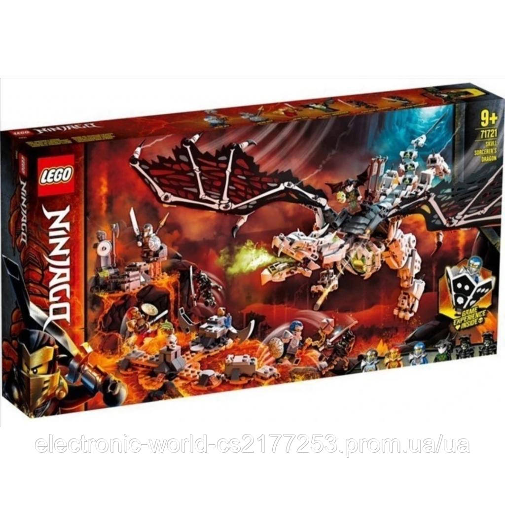 

Конструктор LEGO Ninjago Дракон чародея-скелета 1016 деталей (71721)