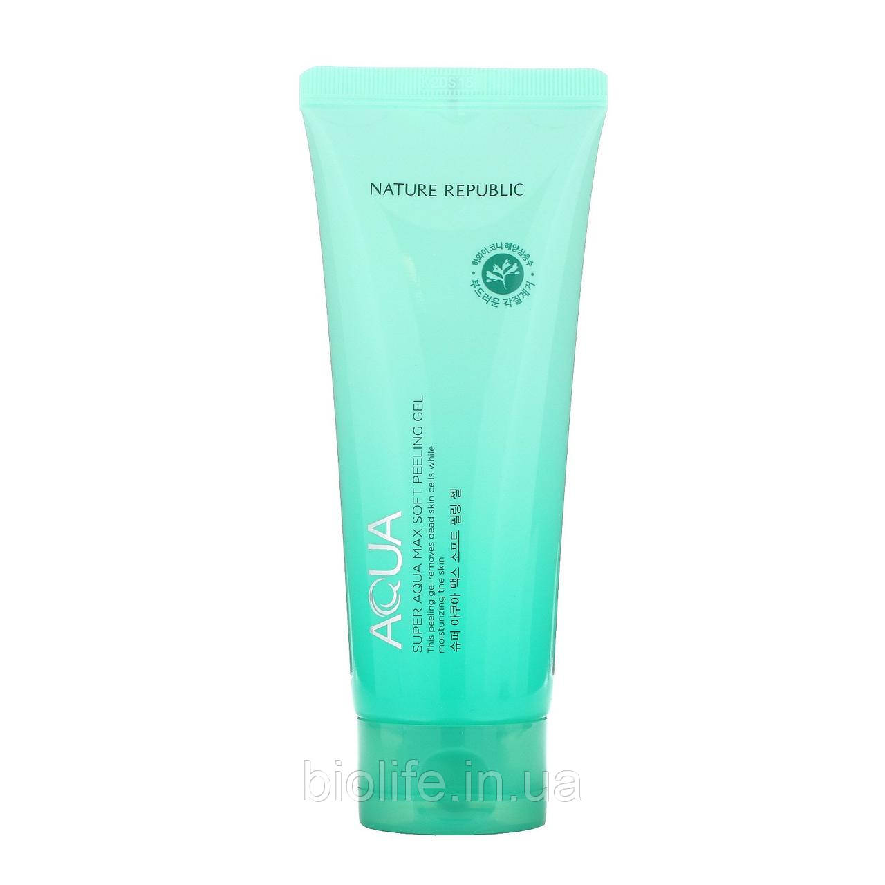 

Nature Republic, Super Aqua Max, Soft Peeling Gel, 5.24 fl oz (155 ml)