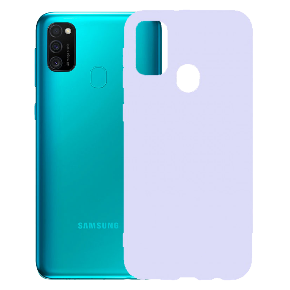 

Чехол для Samsung M21 2020 M215 силиконовый Full Cover Бузковий