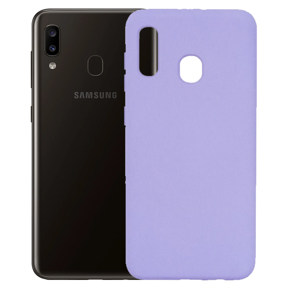 

Чехол для Samsung A20 2019 A205 силиконовый Full Cover Бузковий