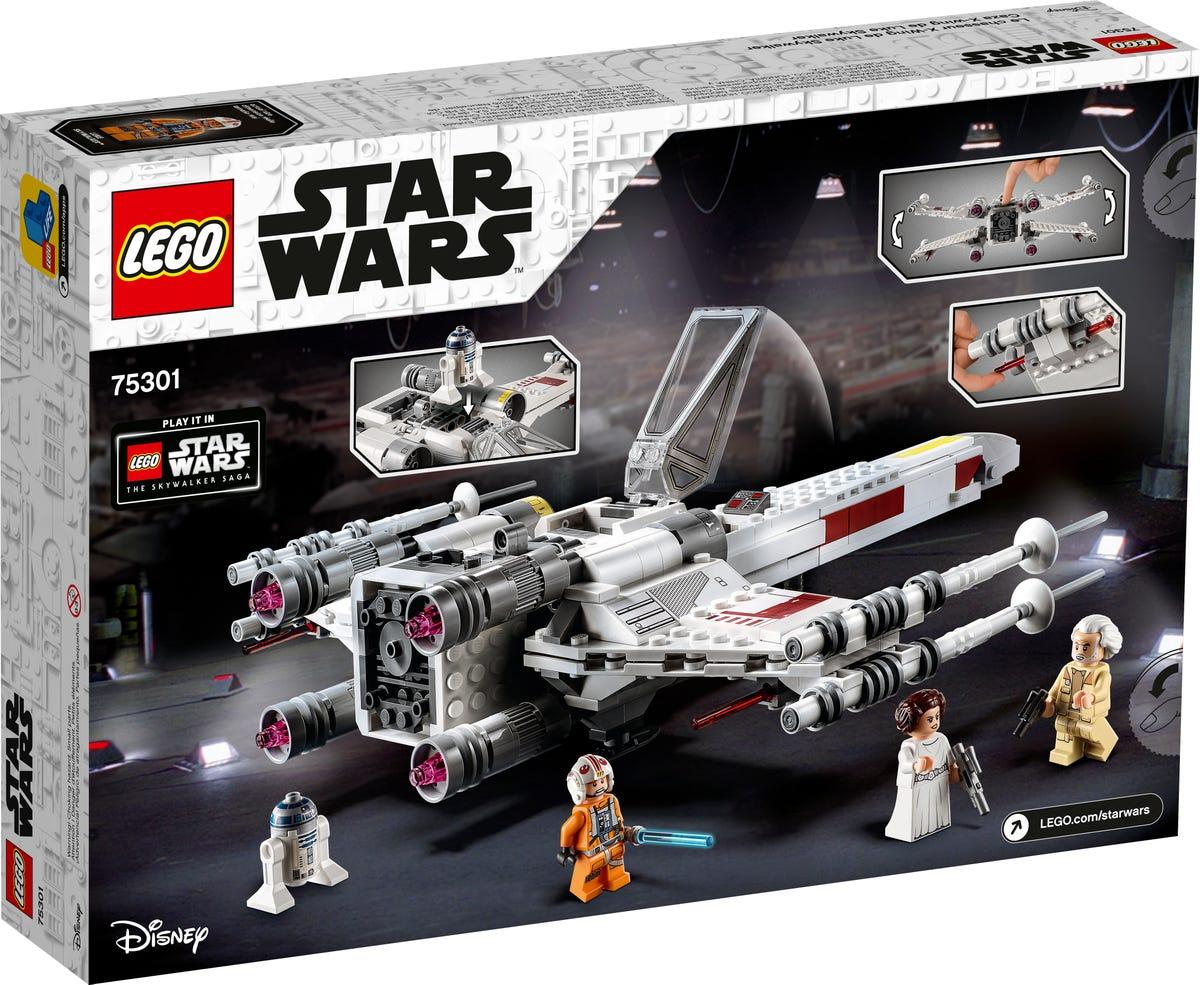 Лего Lego Star Wars Винищувач X-wing Люка Скайвокера 75301