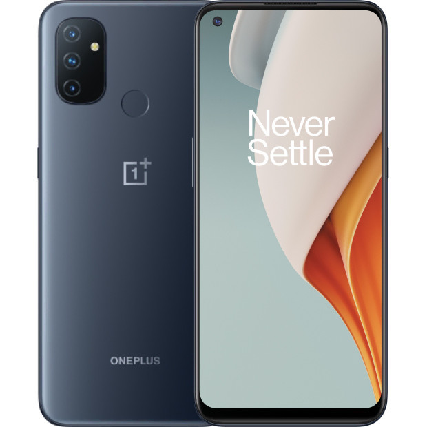 

Смартфон OnePlus Nord N100 4/64GB Midnight Frost, Серый