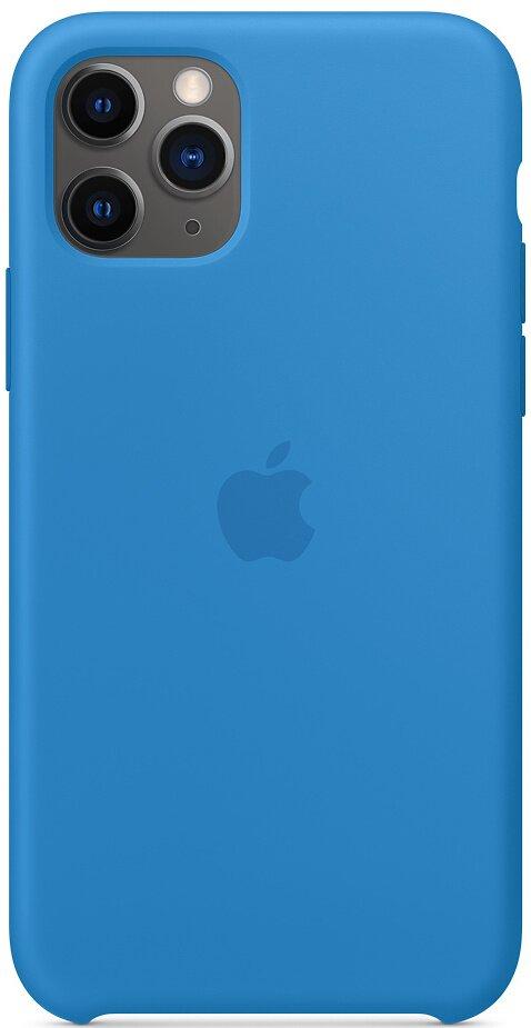 

Чехол STR Silicone Case for iPhone 11 Pro Max - Surf Blue (Лучшая копия)