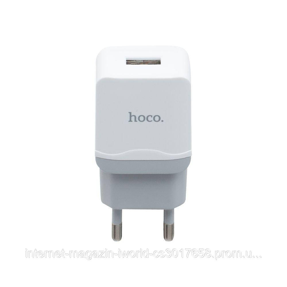 

Сетевое Зарядное Устройство Hoco C22A Micro Цвет Белый