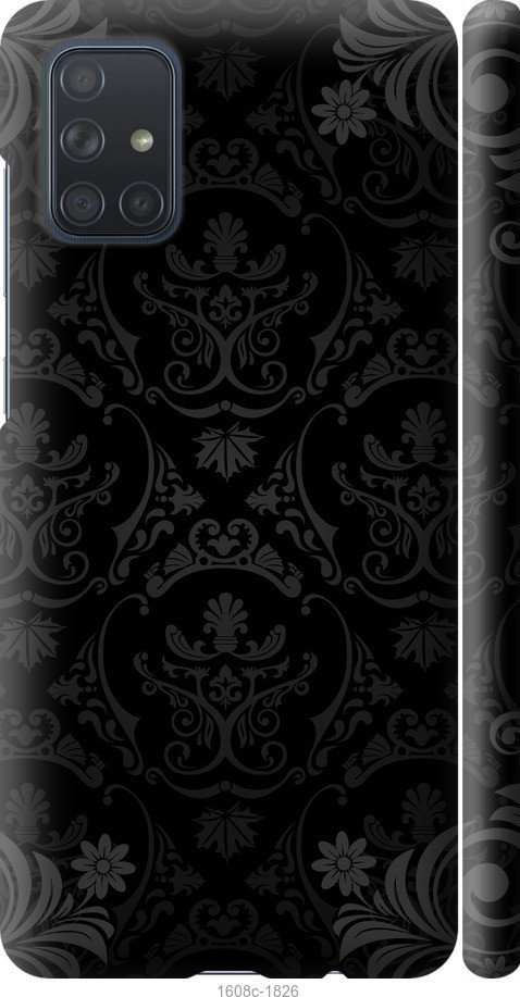 

Чехол на Samsung Galaxy A71 2020 A715F узор барокко "1608c-1826-44084
