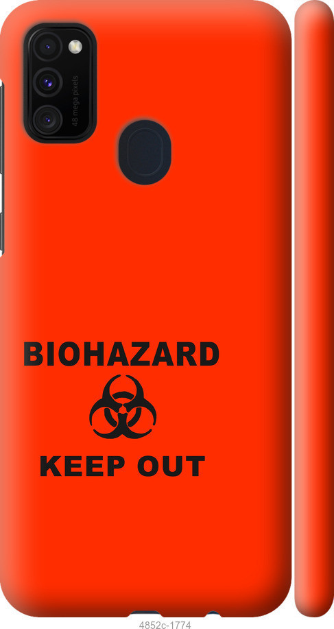 

Чехол на Samsung Galaxy M30s 2019 biohazard 34 "4852c-1774-44084, Черный