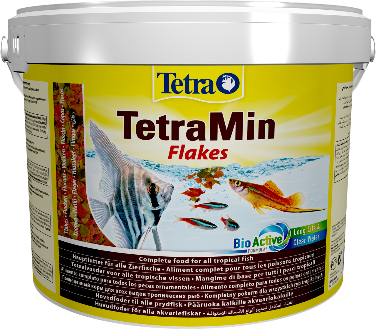 

Корм для аквариумных рыб в хлопьях TetraMin Flakes 10 л