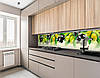 Кухонна панель жорстка ПЕТ оливки на гілках, з двостороннім скотчем 62 х 205 см, 1,2 мм, фото 2