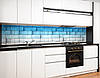 Кухонная панель на стену жесткая 3д кафельная мозаика, с двухсторонним скотчем 62 х 205 см, 1,2 мм, фото 4