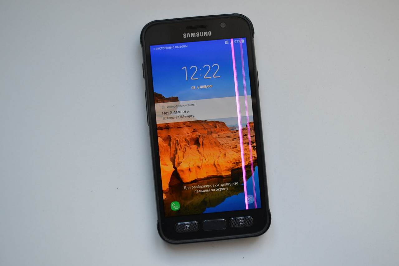 

Samsung Galaxy S7 Active 32Gb Black SM-G891A Оригінал!, На фото