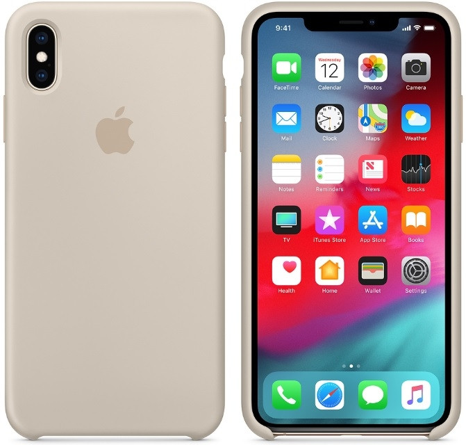 

Чехол Silicone Case для iPhone XS Max OR Stone, Принт