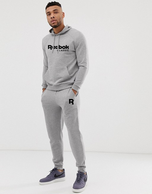 

Спортивный мужской костюм Reebok (Рибок) серый XL