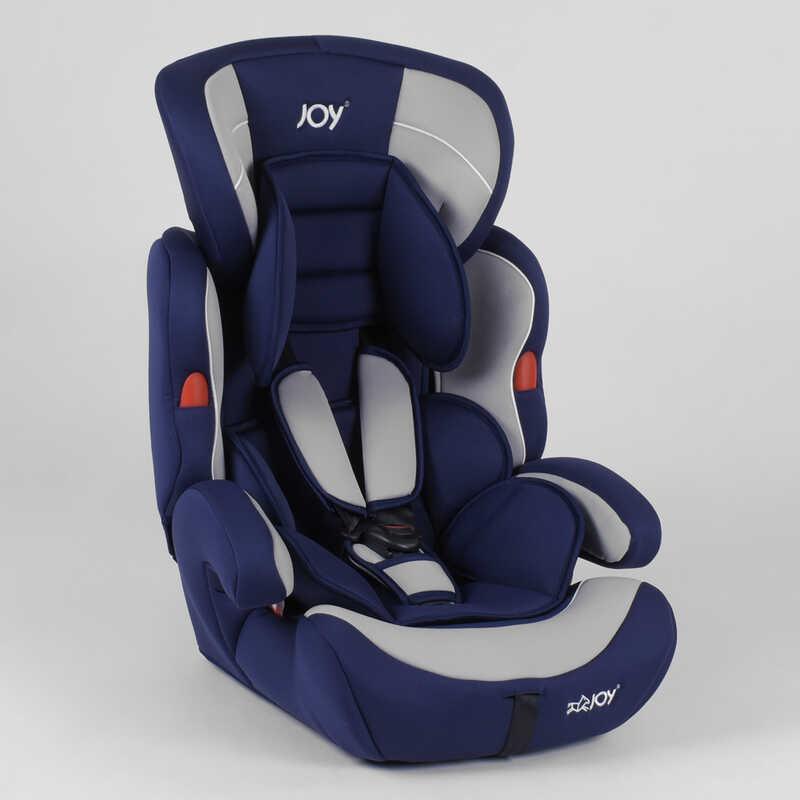 

Автокресло JOY NB-5222 (4) цвет бело-синий, универсальное от 9 до 36 кг, с бустером