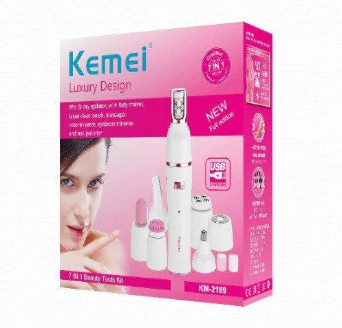 

Эпилятор-триммер Kemei Km-2189 отличный подарок для жены