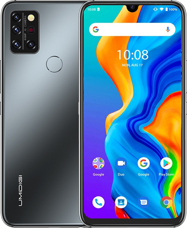 

Смартфон UMIDIGI A9 Pro 4/64Gb | Термометр | Четверная камера 32+16+5+5 Mpx | Android 10 | 4G | Дисплей 6.3", Зелёный