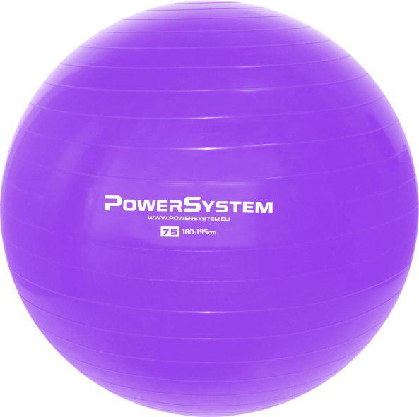 

М'яч для фітнесу і гімнастики POWER SYSTEM PS-4013 75 cm Purple