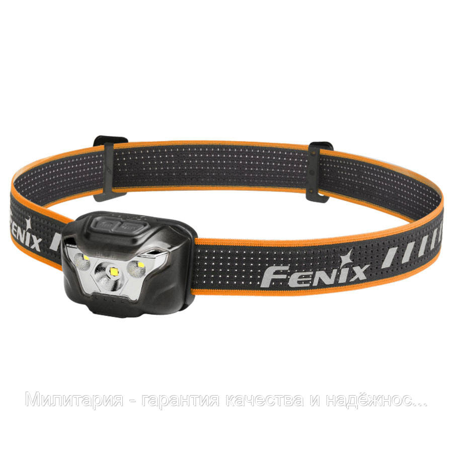 

Фонарь налобный для туризма Fenix HL18Rbk светодиодный черный (Феникс HL18Rbk