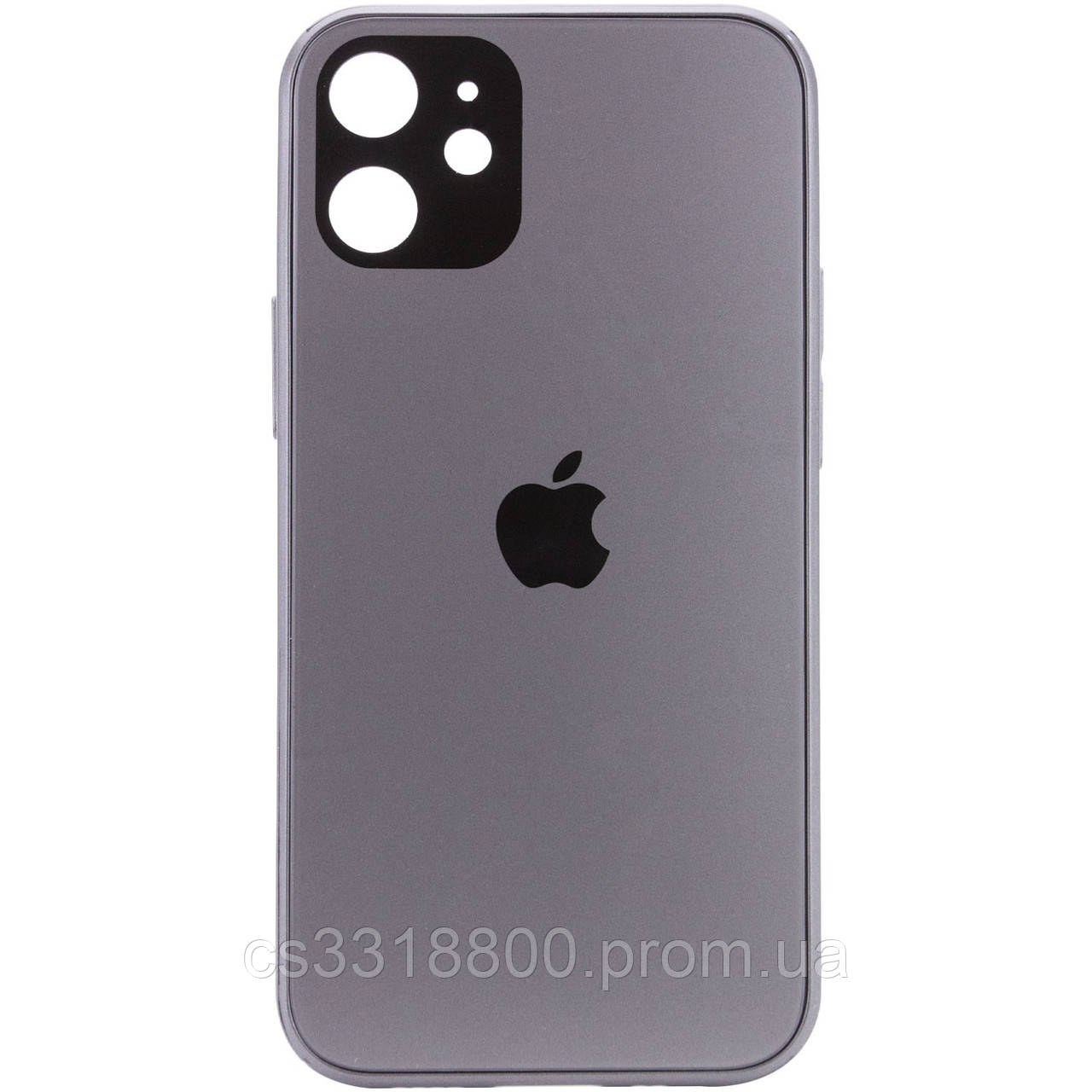 

Glass Case матовый на IPhone 12 mini Серый