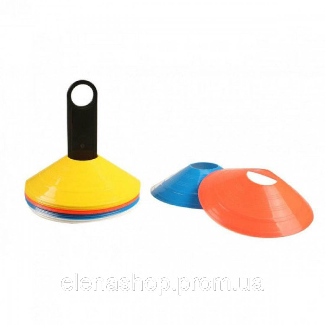 

Набор фишек с подставкой LiveUp AGILITY CONES WITH RACK 20 шт LS3672, КОД: 1793067