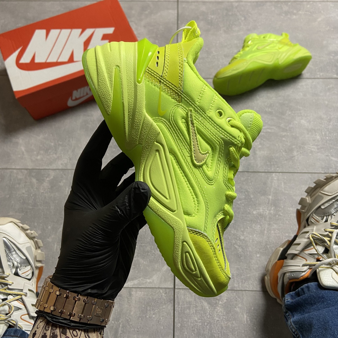 

Nike M2K Tekno Lime Green (Зелёный Салатовый), Серебро